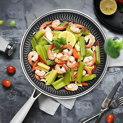 Premium Non Stick Frying Pan with Stainless Steel Base