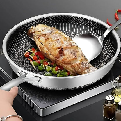 Premium Non Stick Frying Pan with Stainless Steel Base