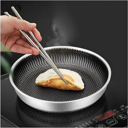 Premium Non Stick Frying Pan with Stainless Steel Base