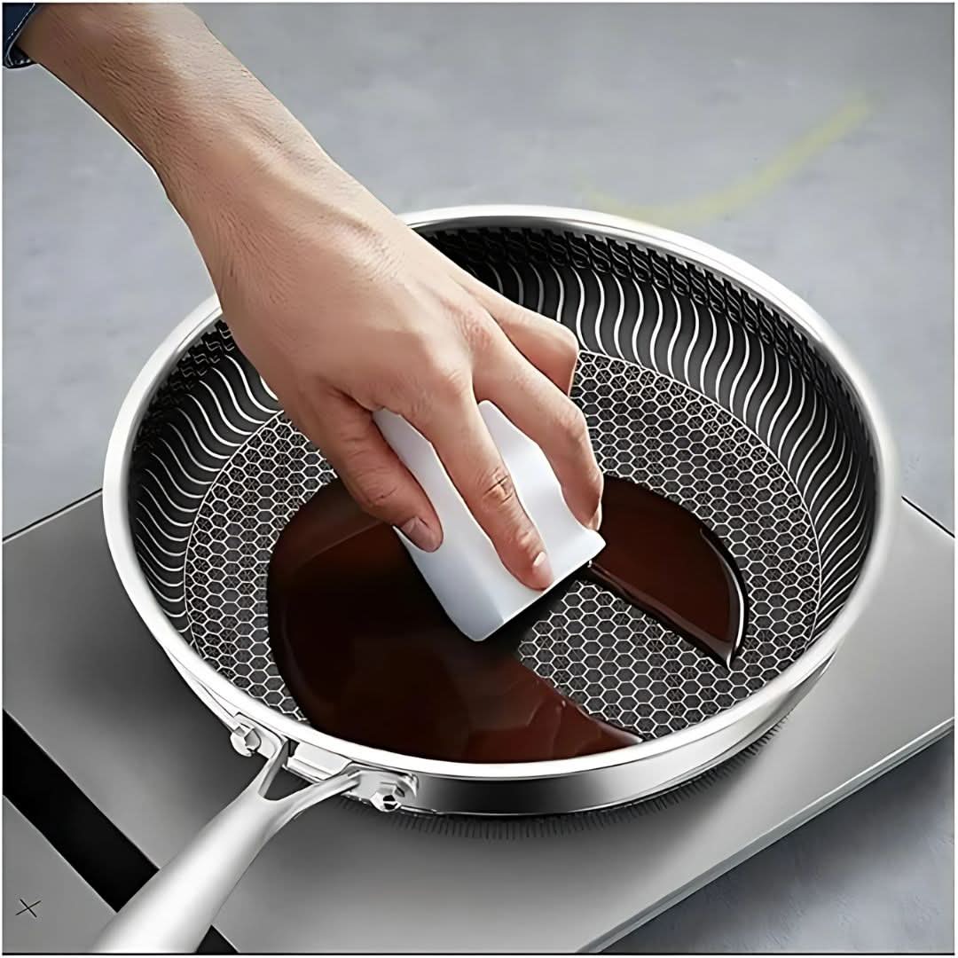 Premium Non Stick Frying Pan with Stainless Steel Base