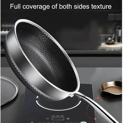 Premium Non Stick Frying Pan with Stainless Steel Base