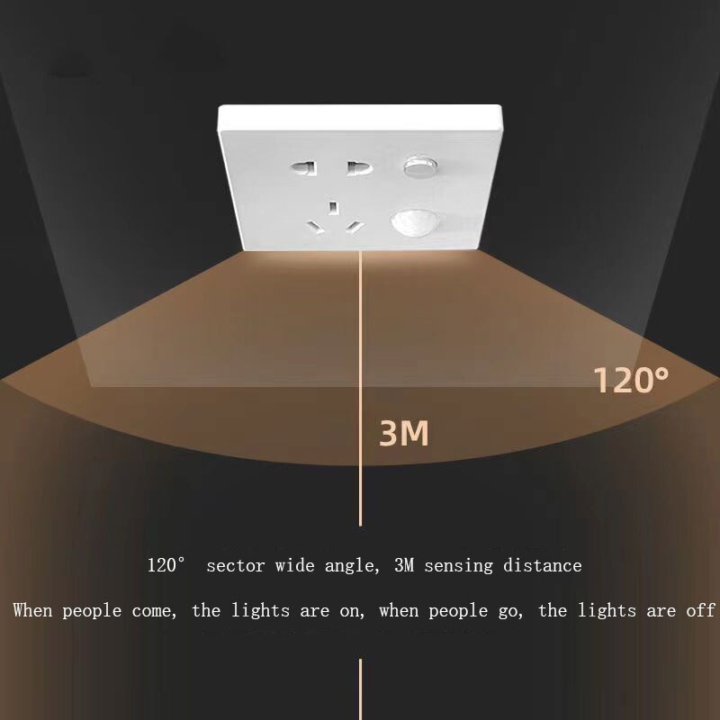 Smart Motion Sensor Light Socket