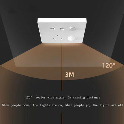 Smart Motion Sensor Light Socket