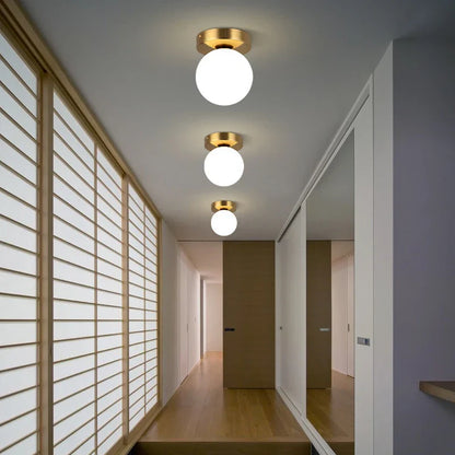 Simple Elegant Glass Pendant Light