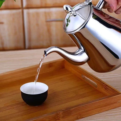 Premium Stainless Steel Tea Infuser Pot