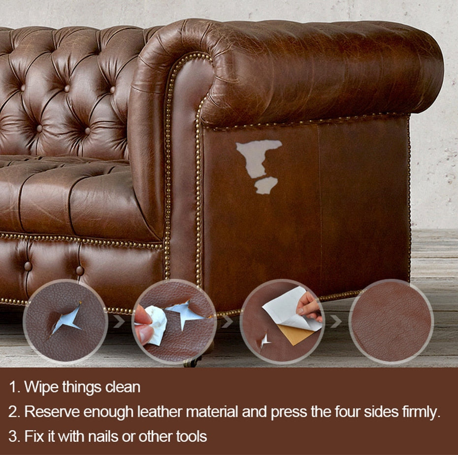 Easy Leather Fix Repair Patch Kit