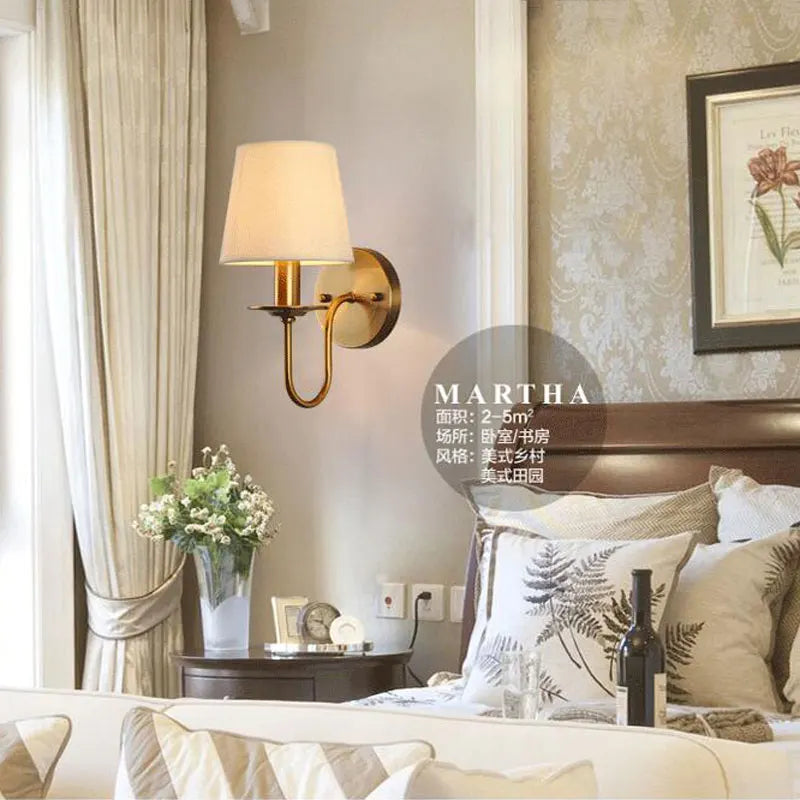 Classic Textile Wall Light