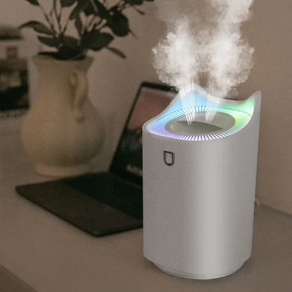 Compact Cool Mist Air Purifier with LED Light - Cofik
