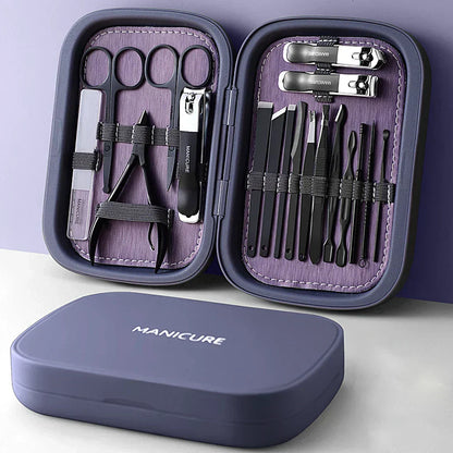Premium Nail Care Kit with Storage Case