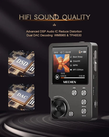 Noxord HiFi MP3 Player - High Quality Lossless Music Player