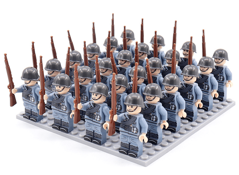 Iconic Characters LEGO Style Building Blocks Set