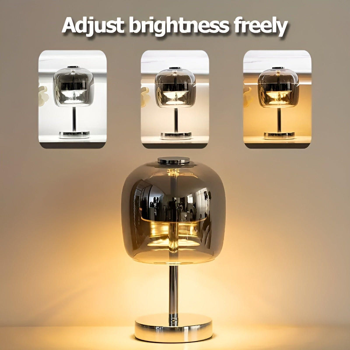 Stylish Glass Table Lamp