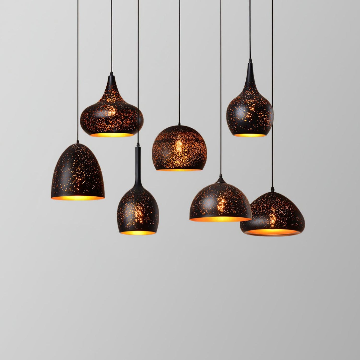 Metal Commercial Pendant Ceiling Light Fixture