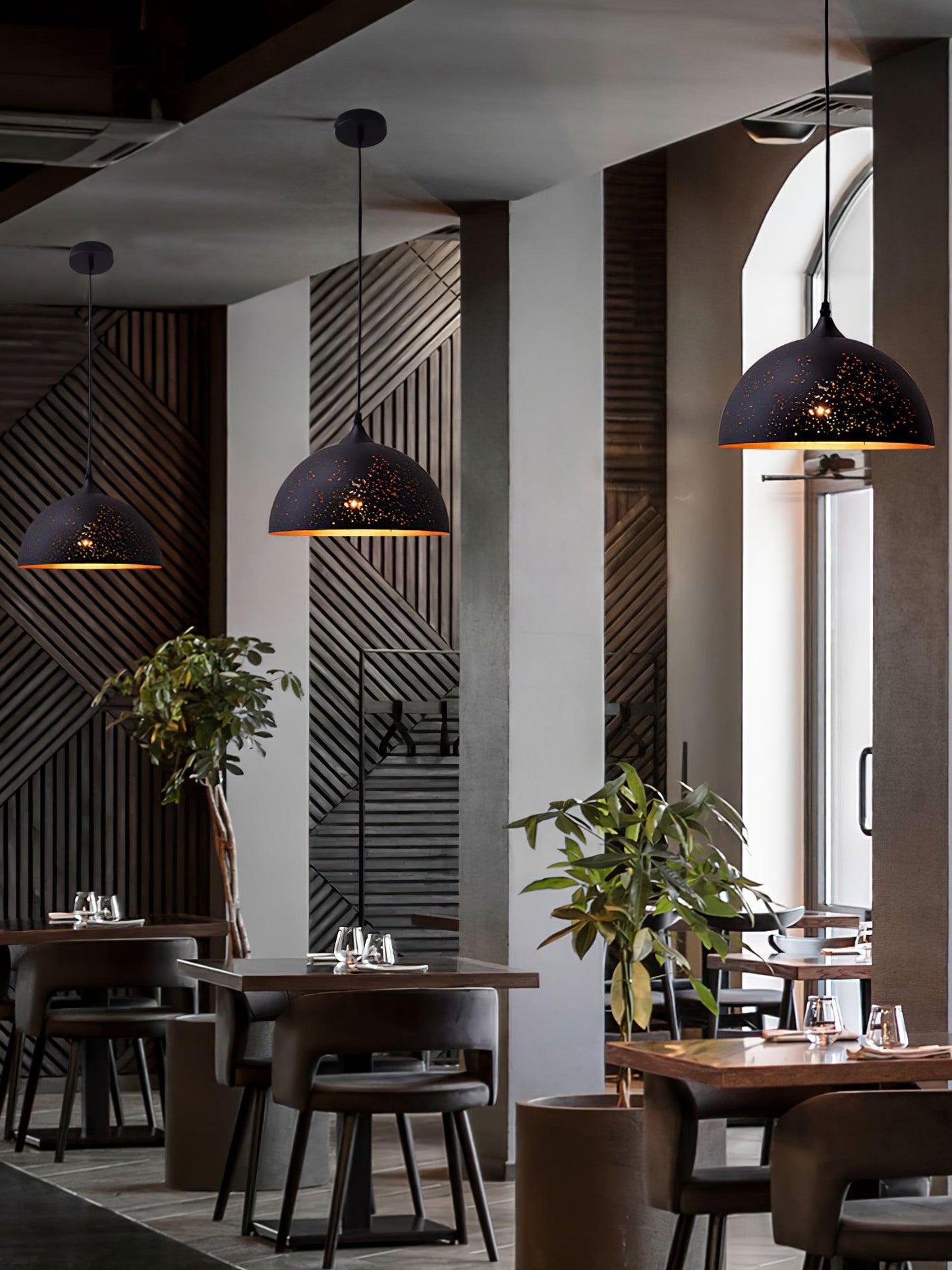 Metal Commercial Pendant Ceiling Light Fixture