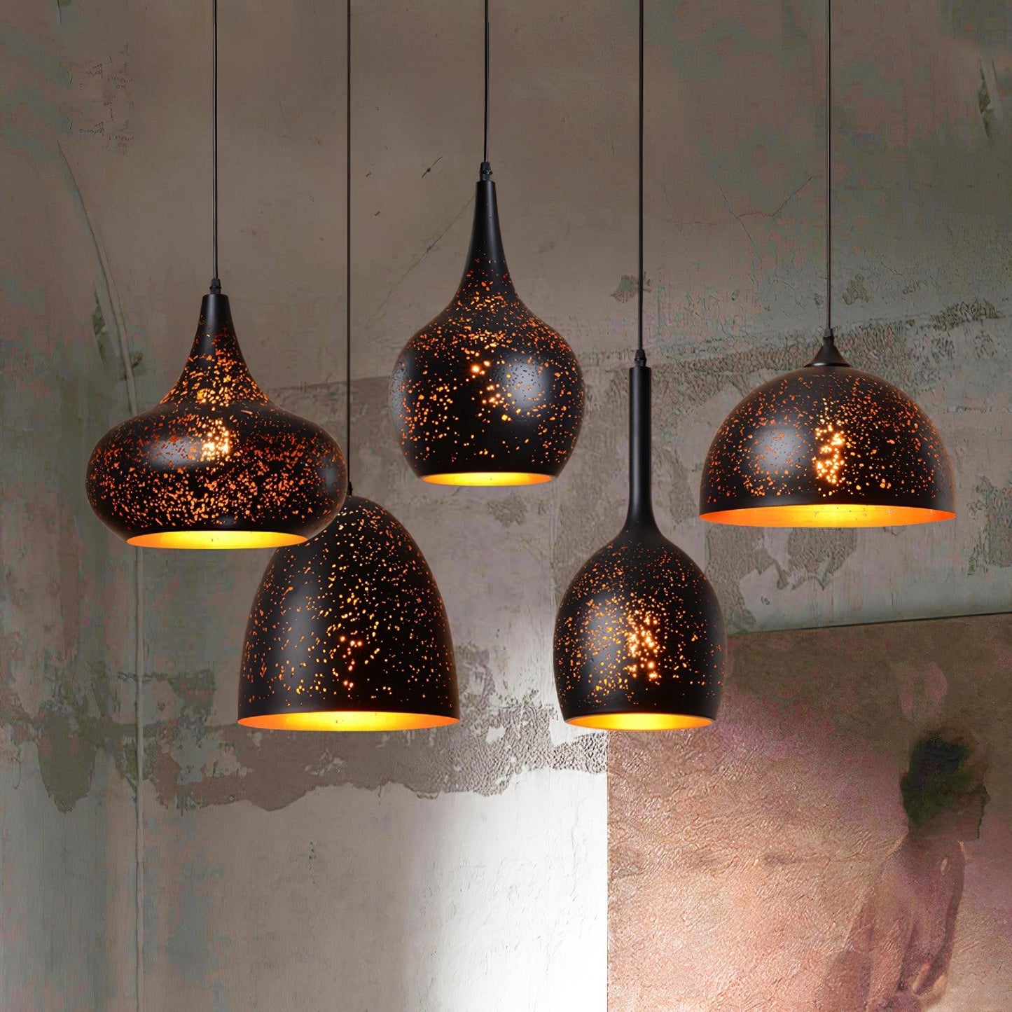 Metal Commercial Pendant Ceiling Light Fixture