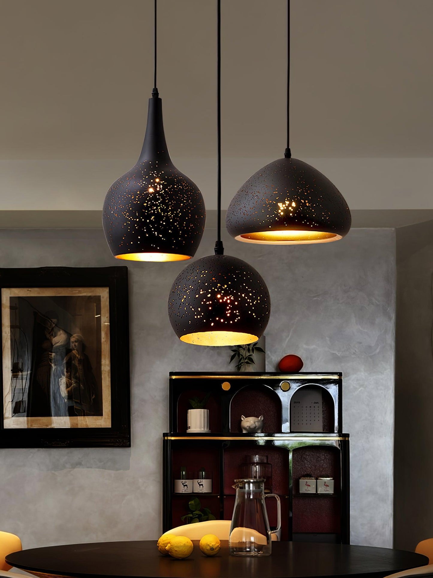Metal Commercial Pendant Ceiling Light Fixture