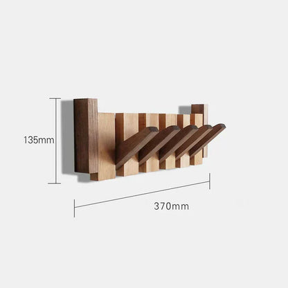 Stylish Wooden Entryway Coat Rack