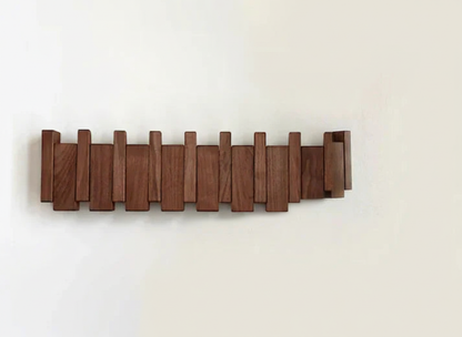 Stylish Wooden Entryway Coat Rack