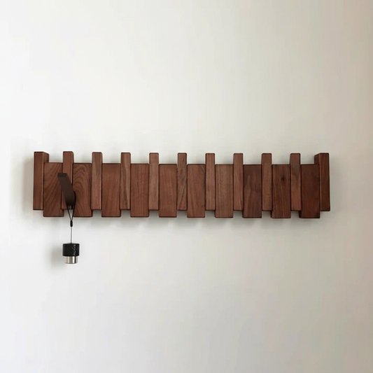 Stylish Wooden Entryway Coat Rack - Cofik