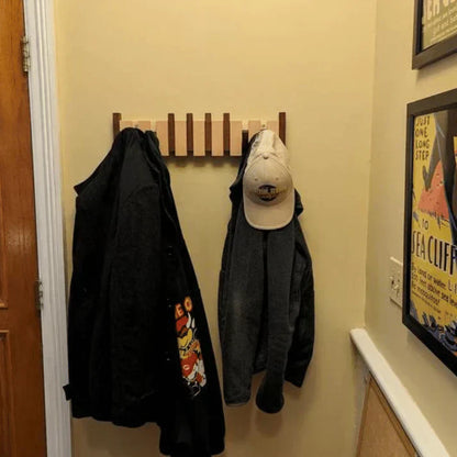Stylish Wooden Entryway Coat Rack