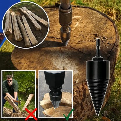 Efficient Wood Splitter Drill Bit Set - Cofik