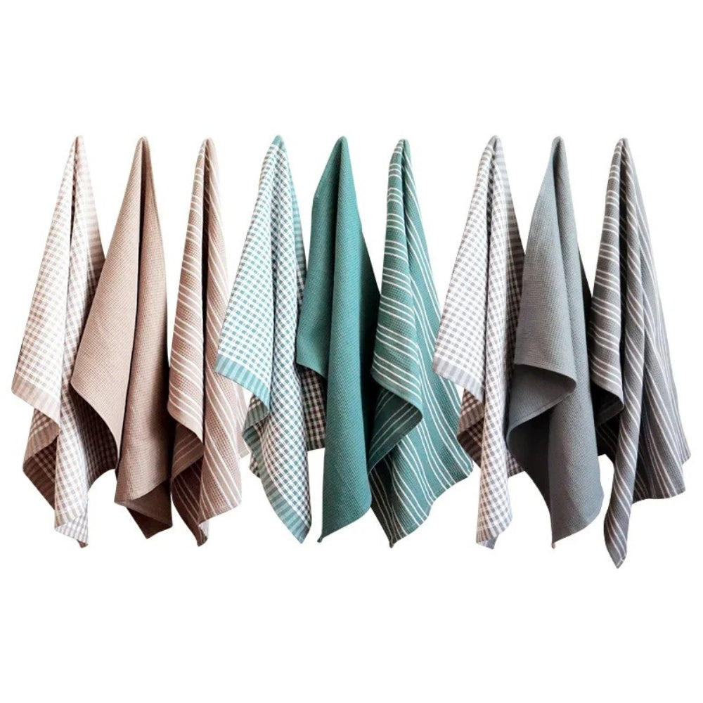 Absorbent Cotton Kitchen Towel Set