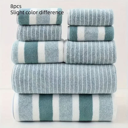 Ultra Soft 8-Piece Microfiber Towel Set