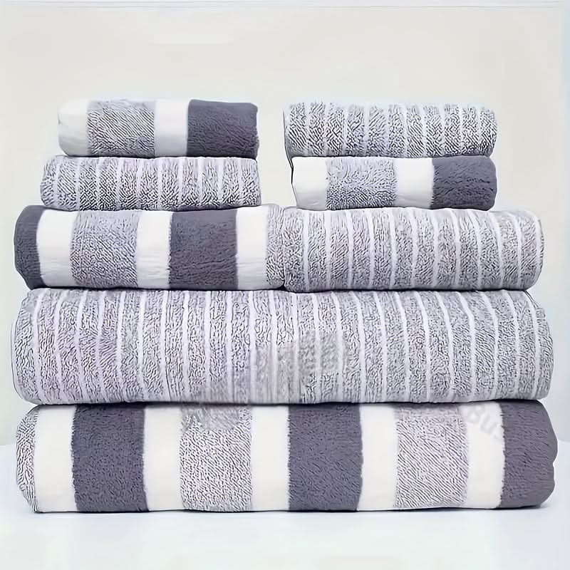 Ultra Soft 8-Piece Microfiber Towel Set
