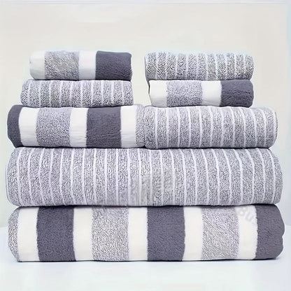 Ultra Soft 8-Piece Microfiber Towel Set