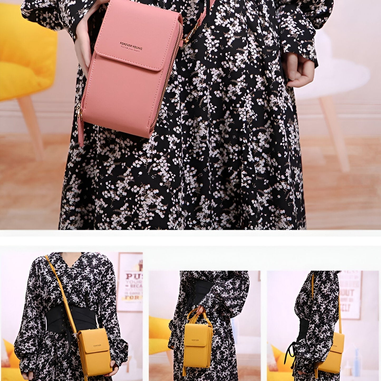 Fashion Crossbody Phone Wallet Bag