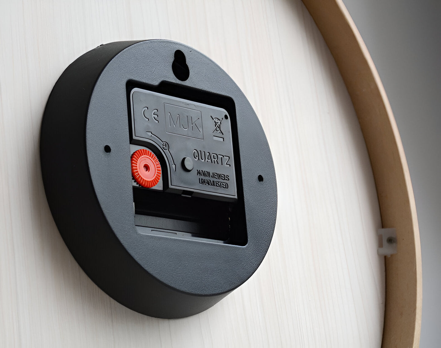 Simple Wooden Wall Clock for Home and Office