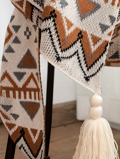 Colorful Chic Fleece Throw Blanket