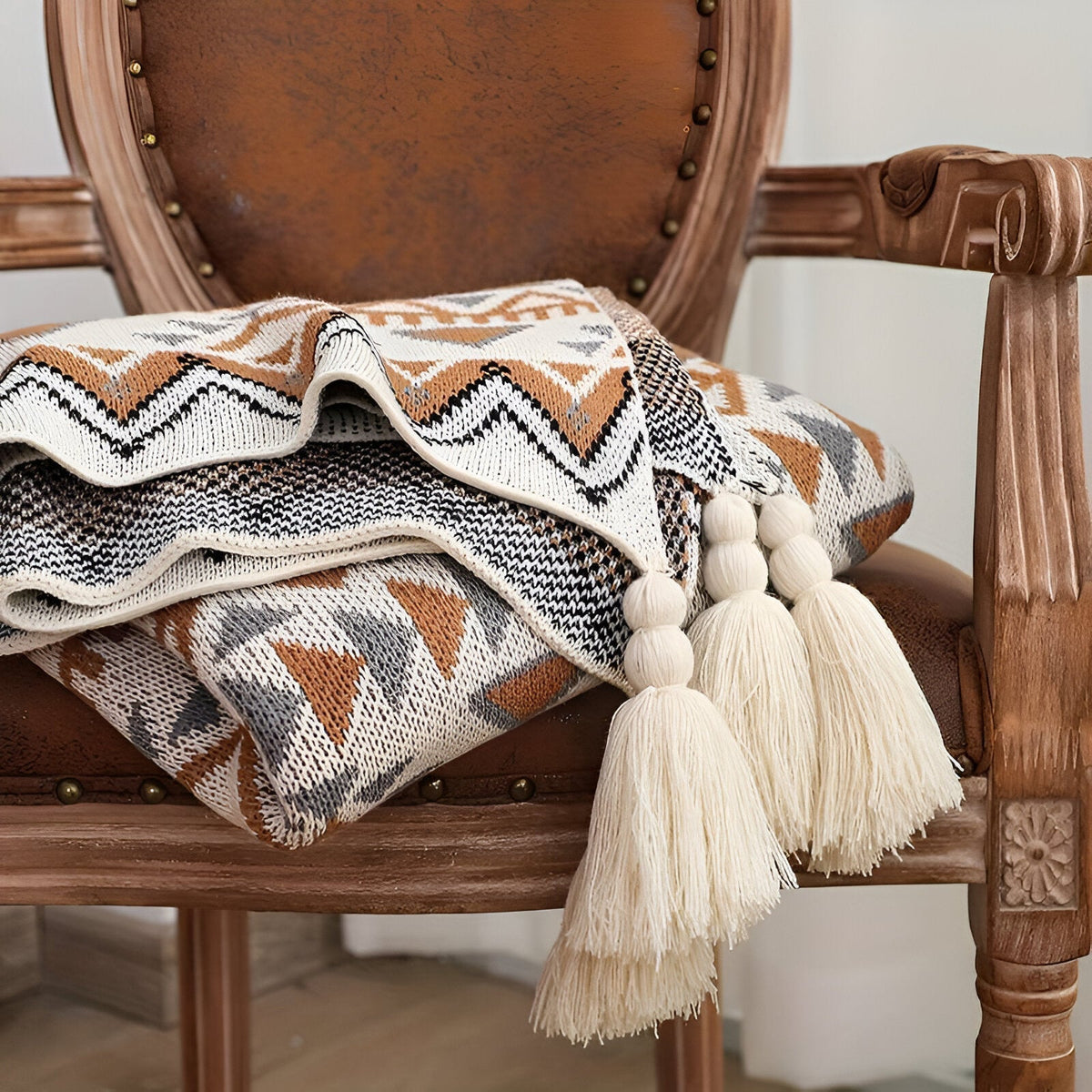 Colorful Chic Fleece Throw Blanket