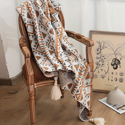 Colorful Chic Fleece Throw Blanket