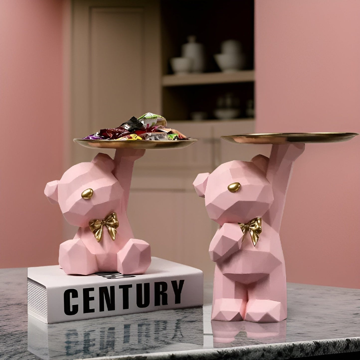 Fun Bear Shaped Serving Tray