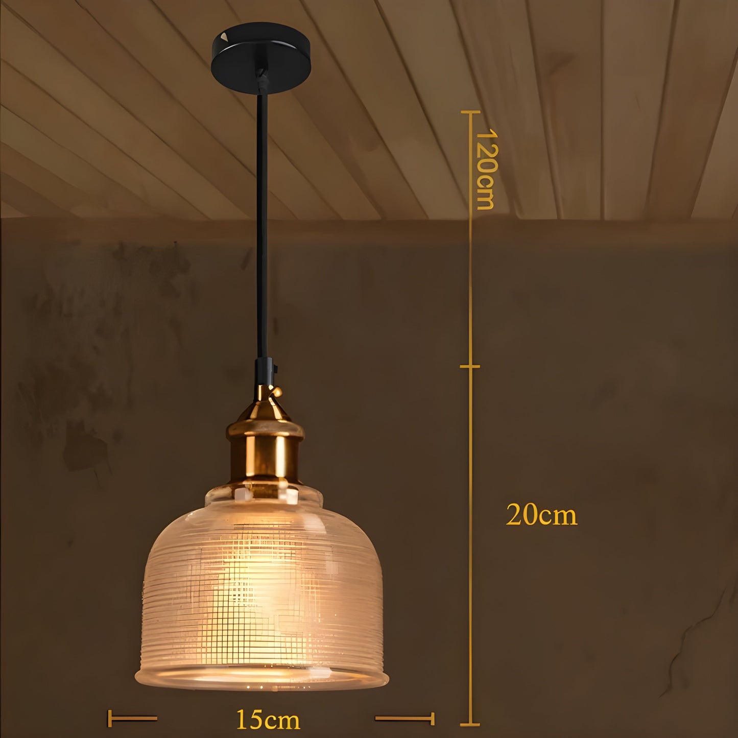 Classic Brass Pendant Lamp