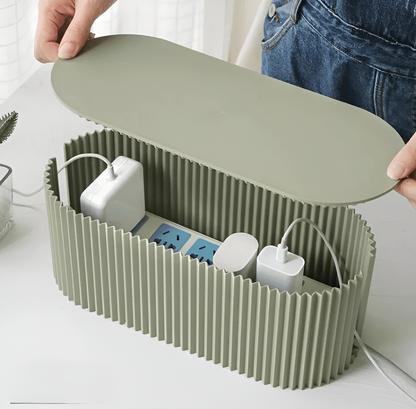 Simple Cute Cable Organizer Box - Cofik
