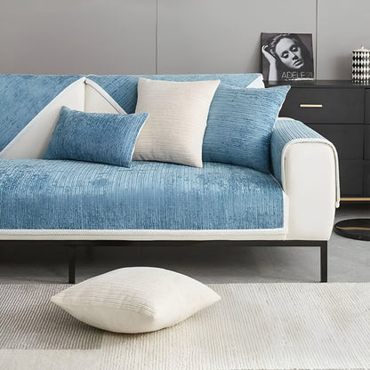 Plush Fleece Couch Slipcover