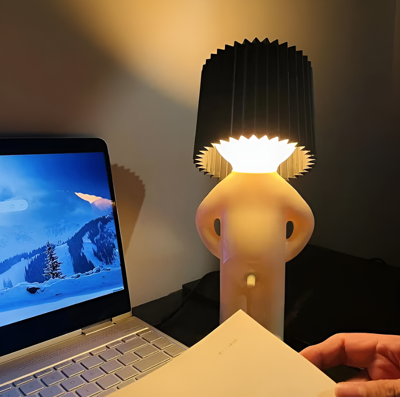 Compact Cute LED Desk Lamp