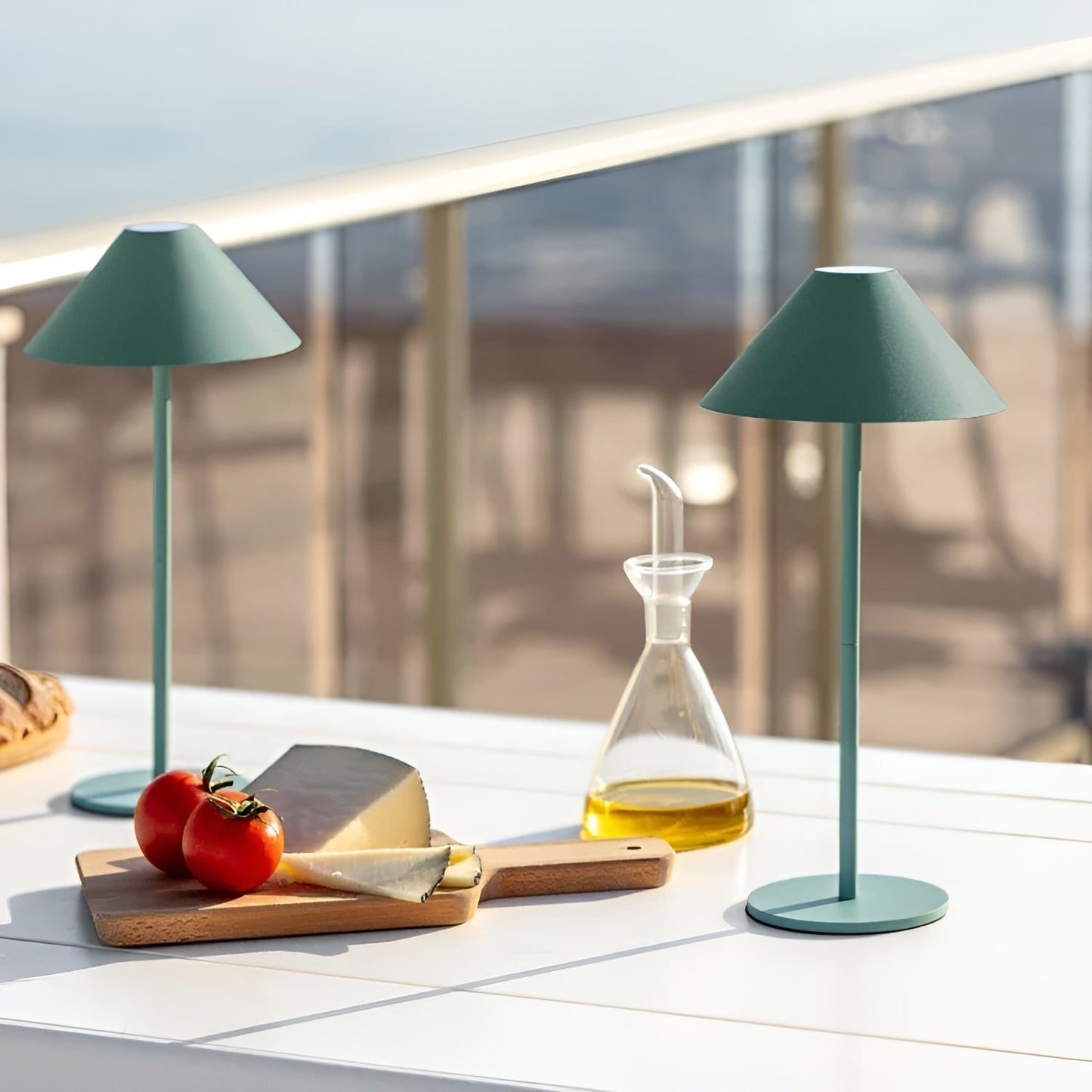 Dimmable Modern Cone LED Desk Lamp with Touch Control