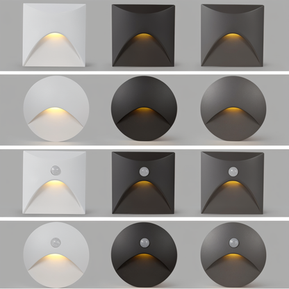 Outdoor Motion Sensor LED Wall Lamp
