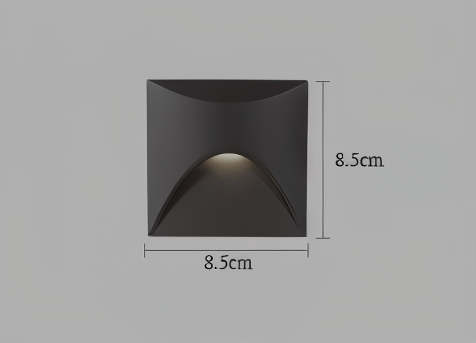 Outdoor Motion Sensor LED Wall Lamp