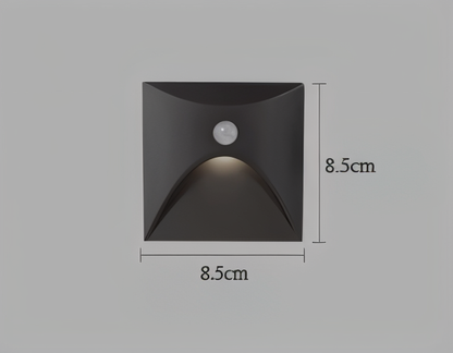 Outdoor Motion Sensor LED Wall Lamp