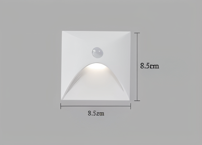 Outdoor Motion Sensor LED Wall Lamp