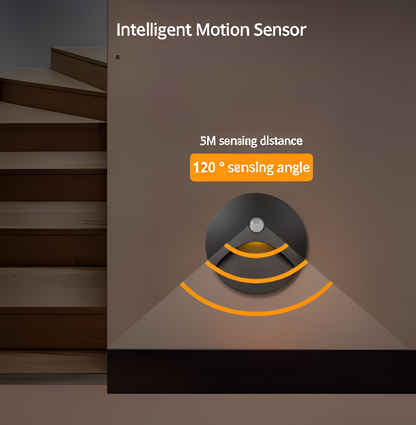Outdoor Motion Sensor LED Wall Lamp