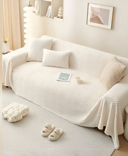 Premium Fabric Sofa Slipcover - Pet Proof Couch Protector - Cofik