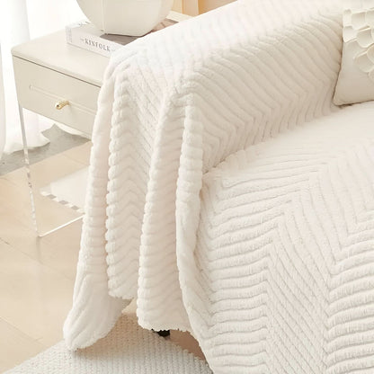 Premium Fabric Sofa Slipcover - Pet Proof Couch Protector