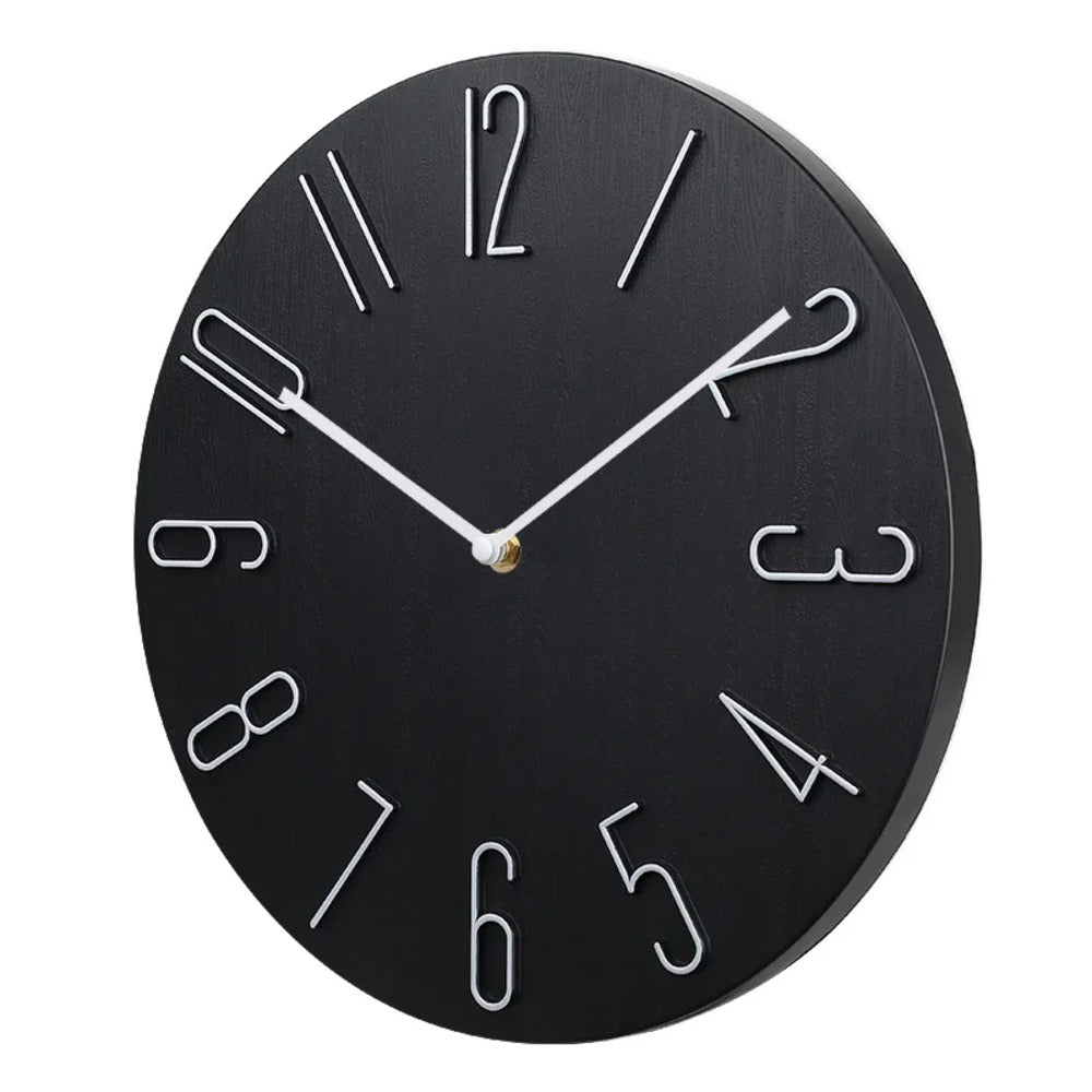 Quiet Slim Wall Clock - Simple Quartz Timepiece - Cofik