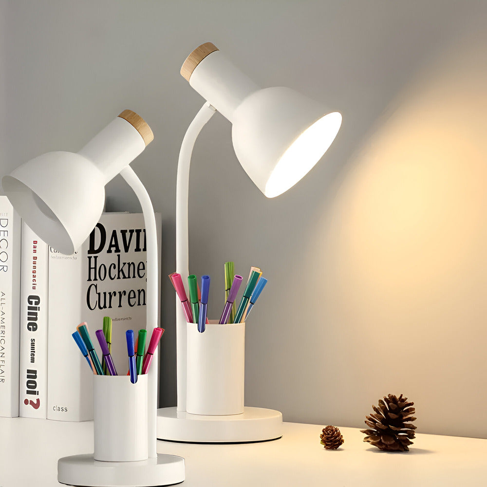 Stylish Desk Lamp with Storage