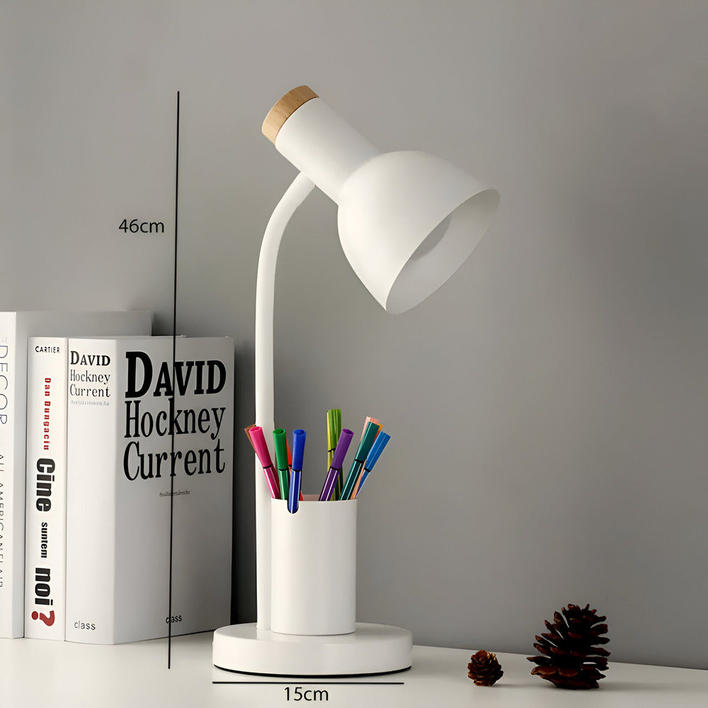 Stylish Desk Lamp with Storage